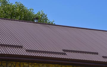 typical Pontneddfechan corrugated roof uses
